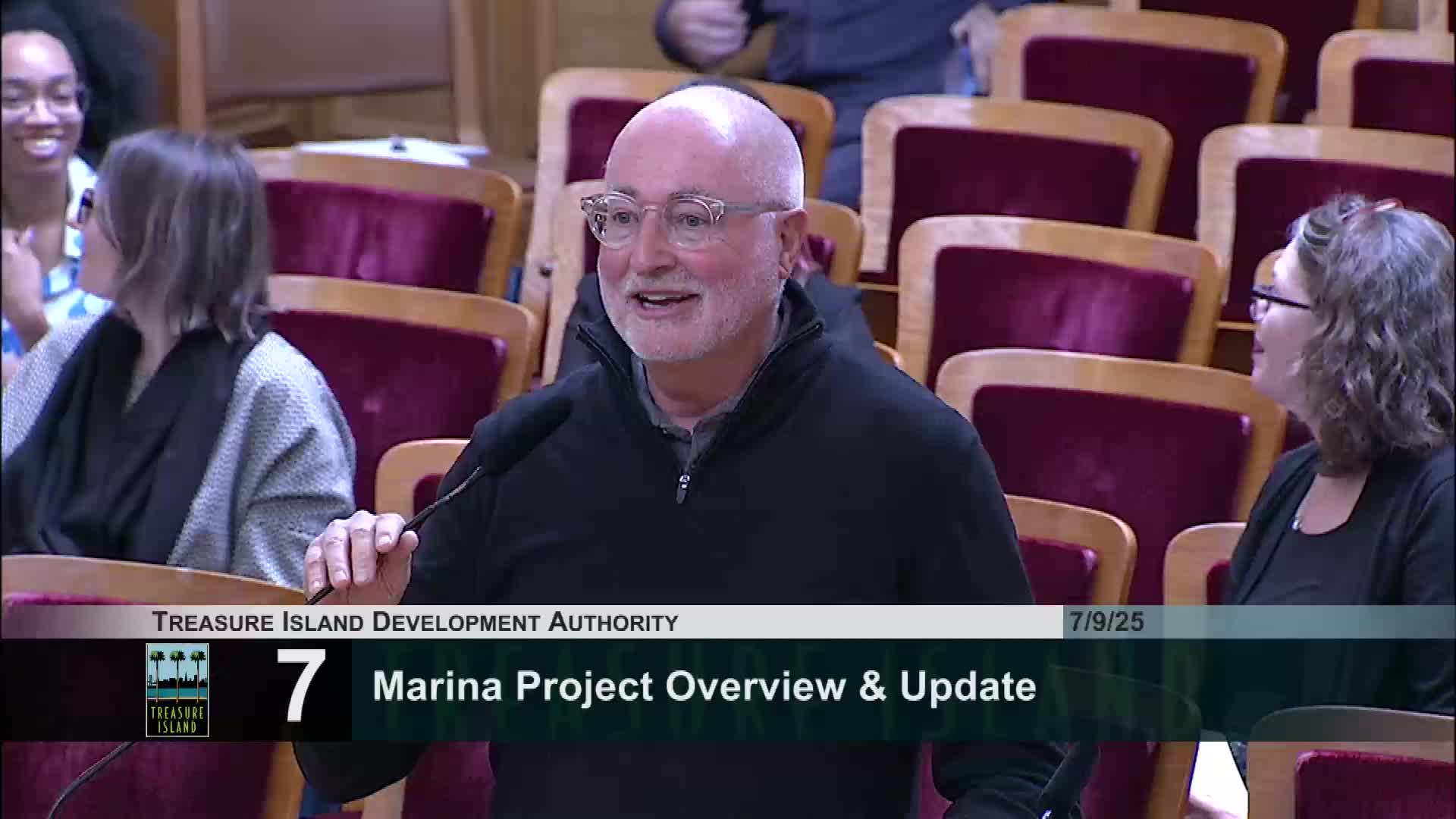 Yerba Buena Island resident advocates for marina's economic impact and community growth
