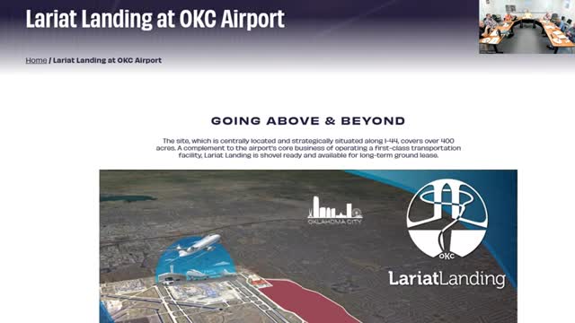 Guthrie airport officials outline plans for terminal and land acquisition strategies