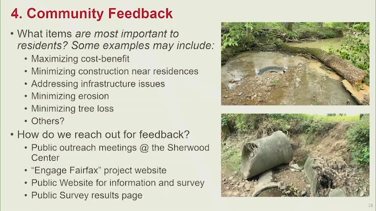 Fairfax Parks Board prioritizes Daniels Run for stream restoration project