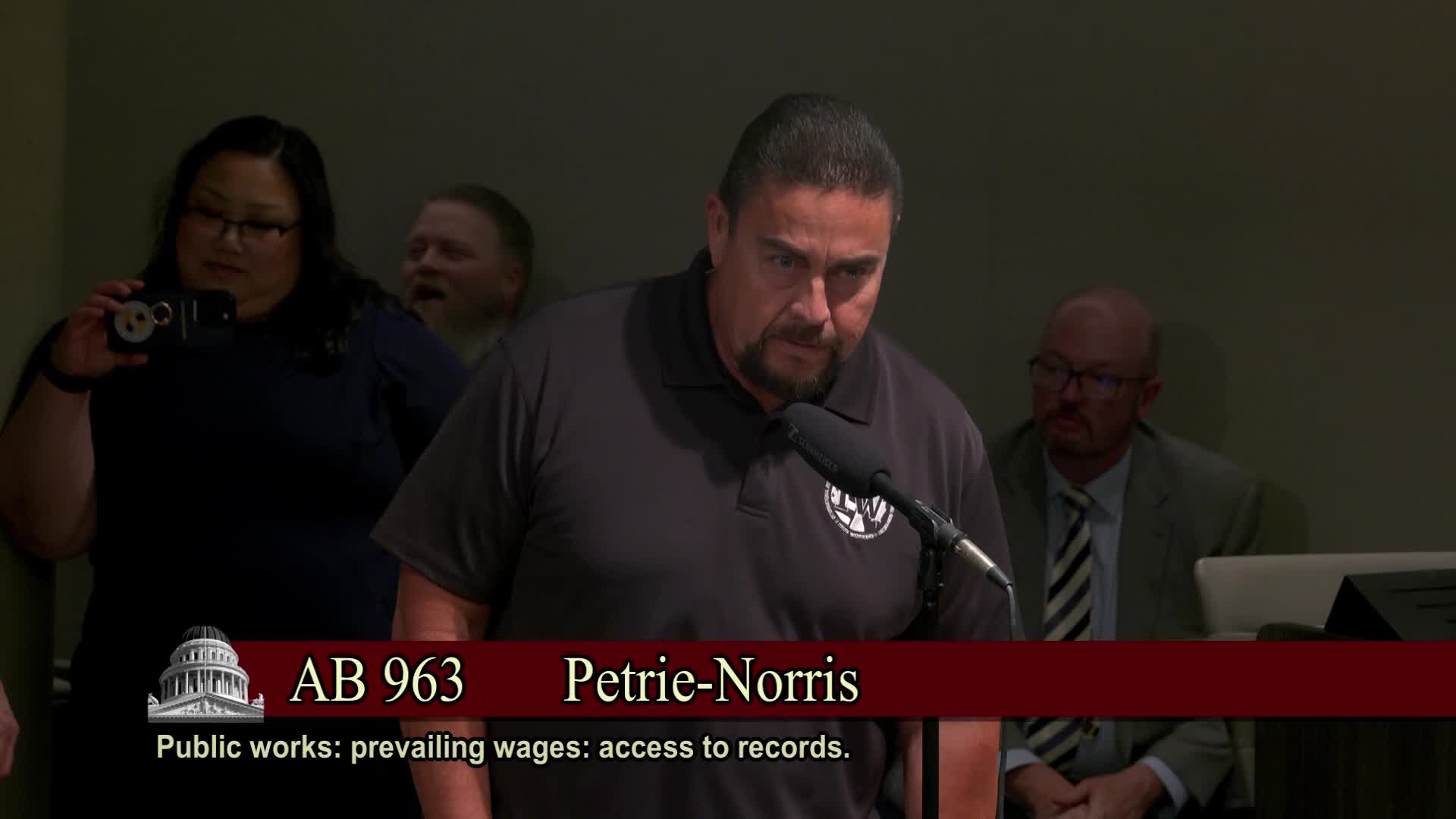 Labor groups rally for California bill extending worker protections post-disaster