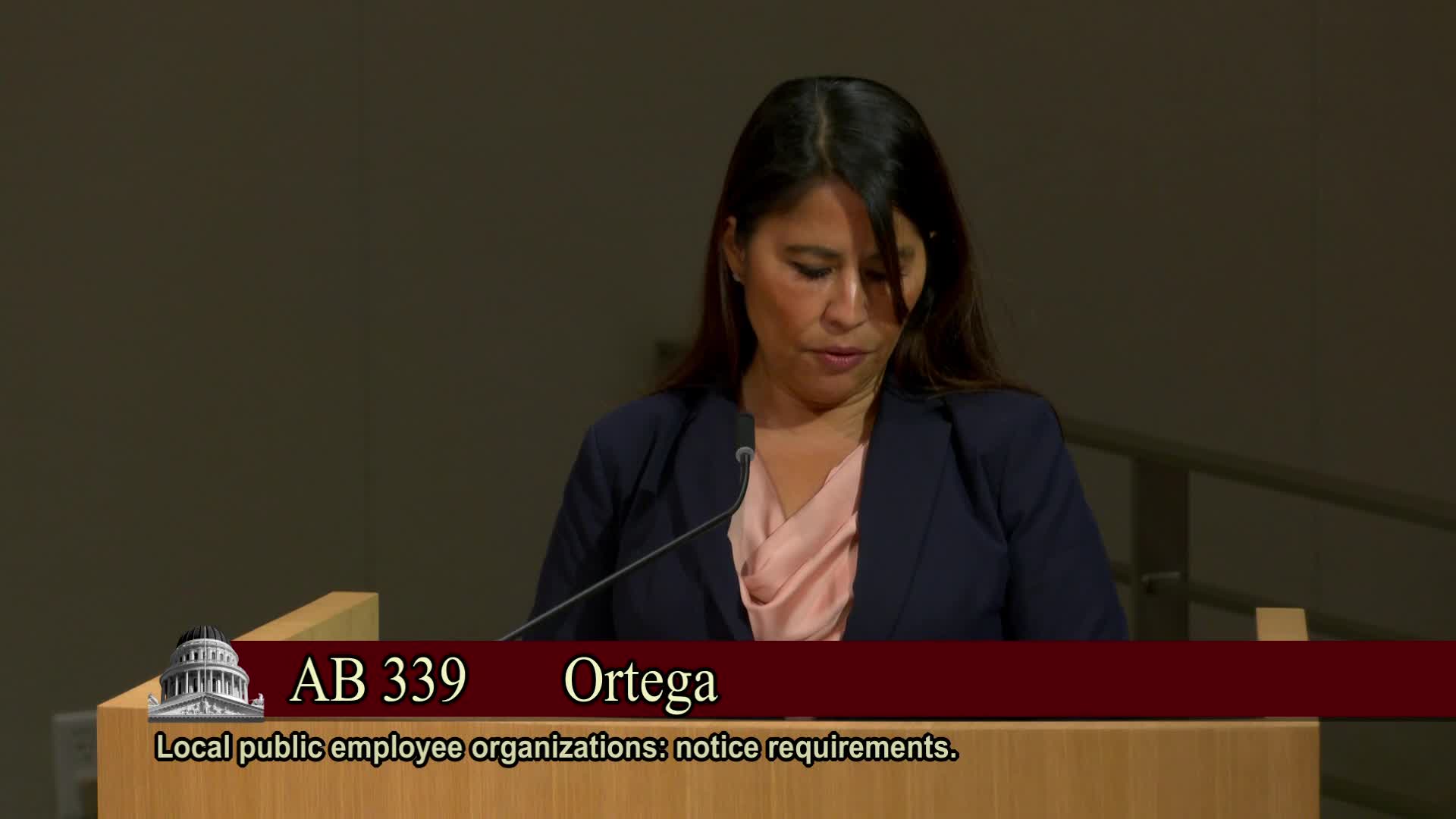 California Assembly hears testimony on AB 339 to protect public union jobs