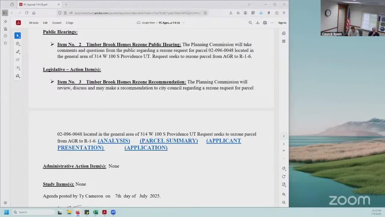 Planning Commission reviews neighborhood rezoning proposal amid community concerns
