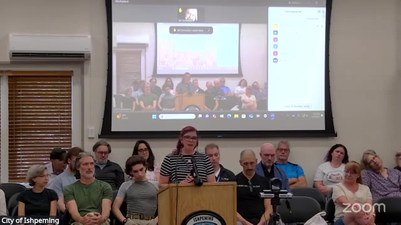 Negaunee residents debate fluoride in water at city council meeting