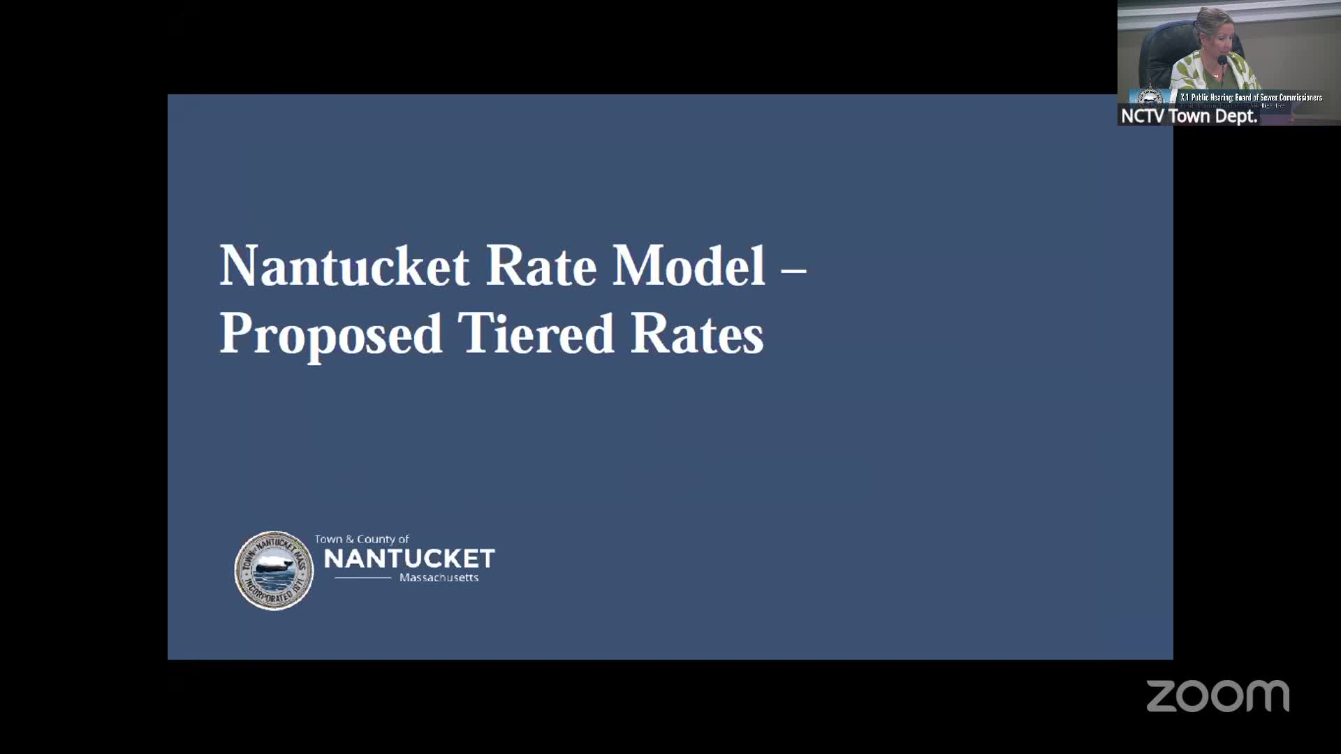 Select Board continues public hearing on proposed tiered sewer rates, asks for water commission consultation