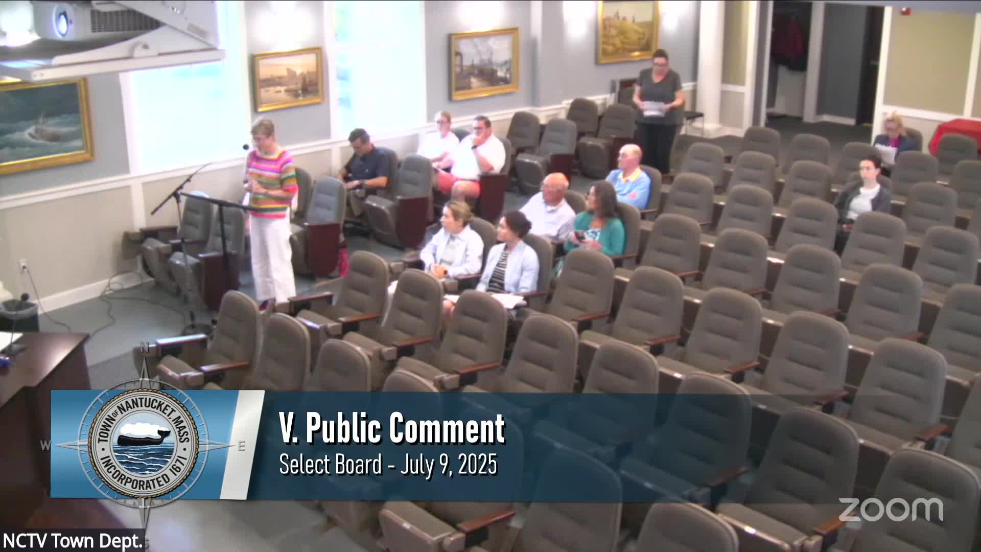 Finance Committee member bids farewell on final day