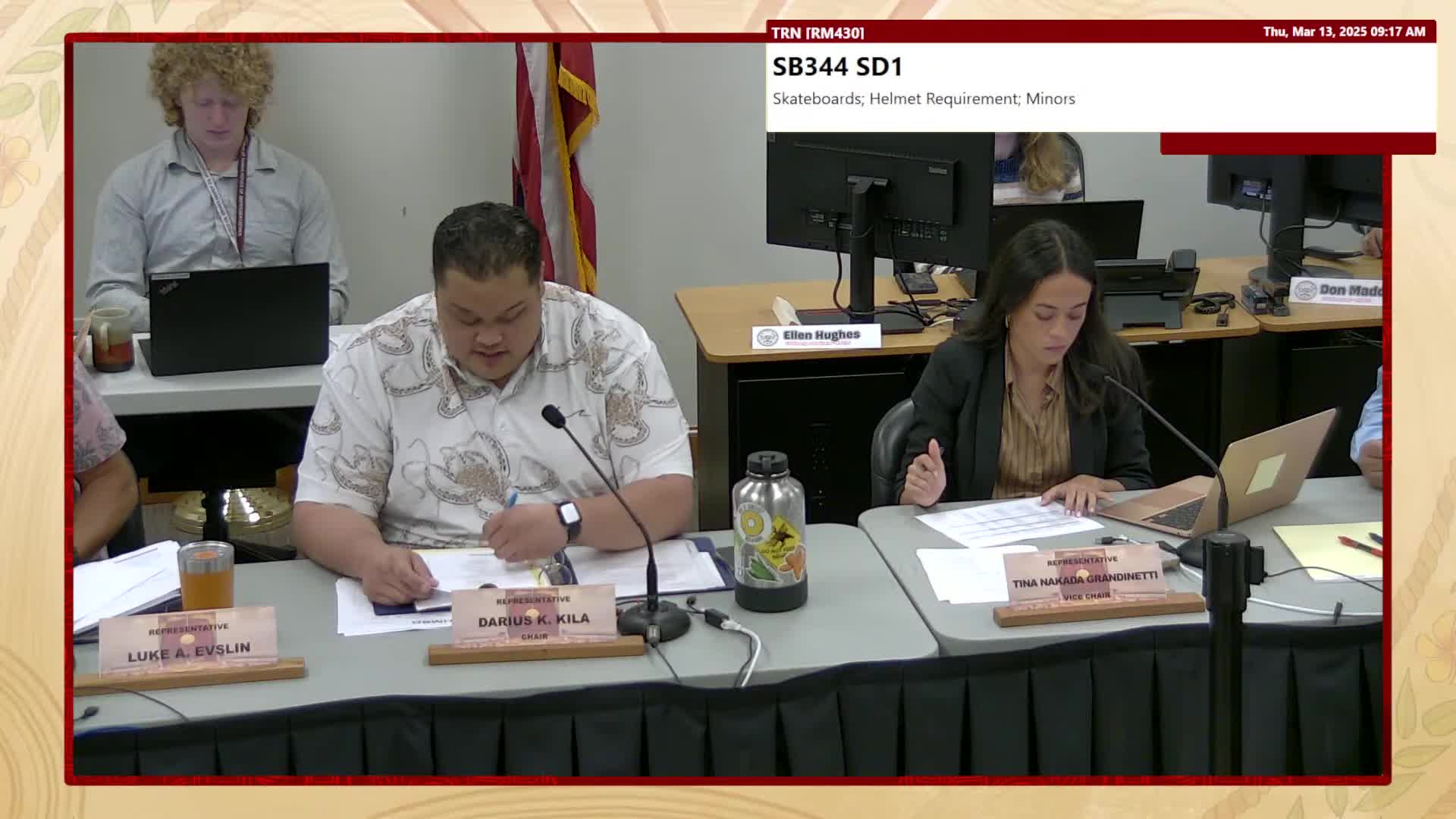 Hawaii committee debates helmet mandates for skateboard and moped users