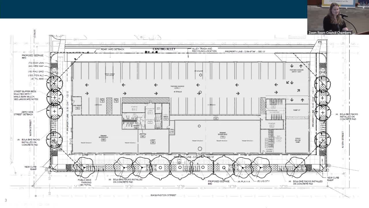 Planning Commission reviews mixed-use project for Sixth and Washington in downtown Boise