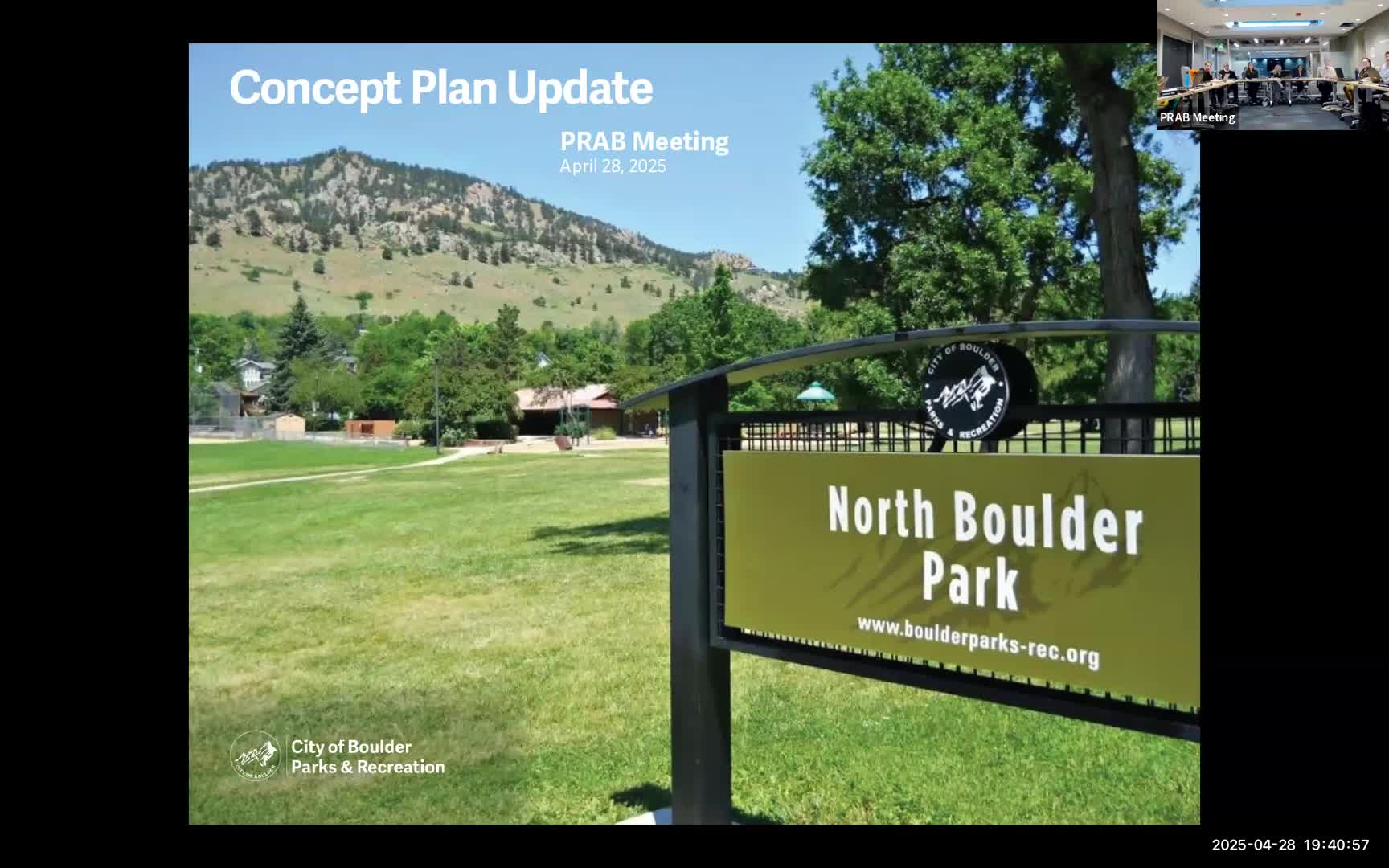 North Boulder Park project highlights community engagement and future upgrades