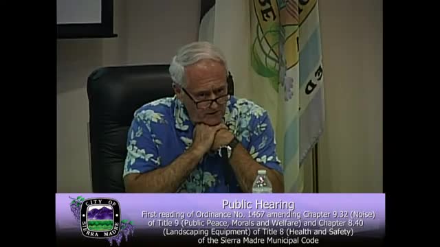 City Council reviews noise ordinance exemptions for school activities and enforcement challenges