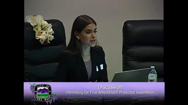 City Council reviews Chapter 12.34 permitting for First Amendment events after No Kings protest