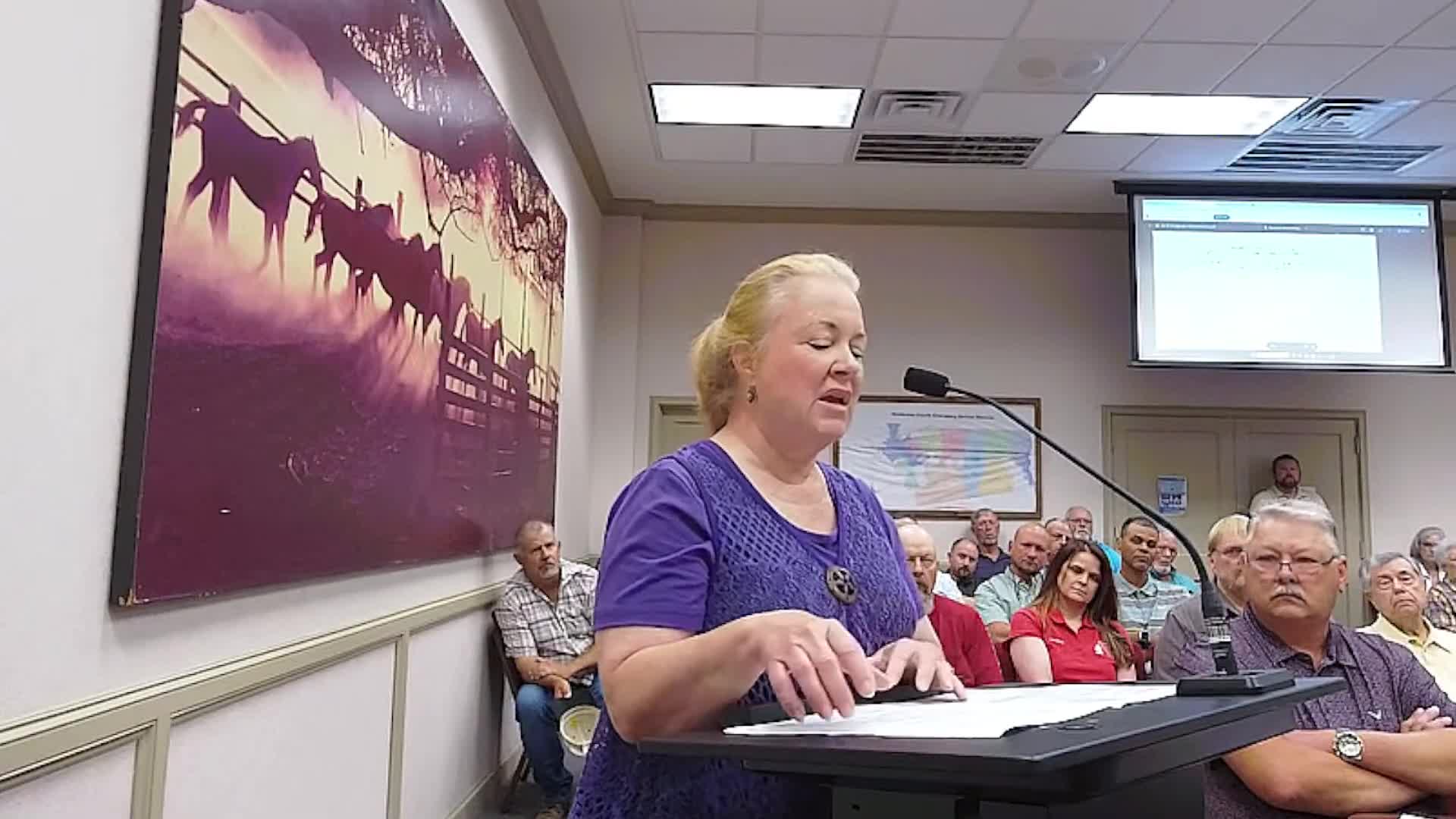 Local residents raise concerns over water board hearing and aquifer depletion