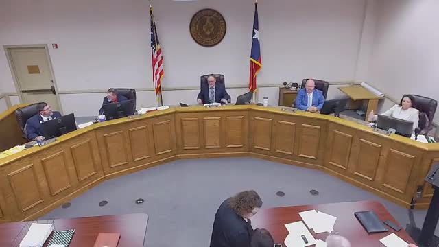 Commissioner's Court sets public hearing for speed limit on County Road 4330 and 4331
