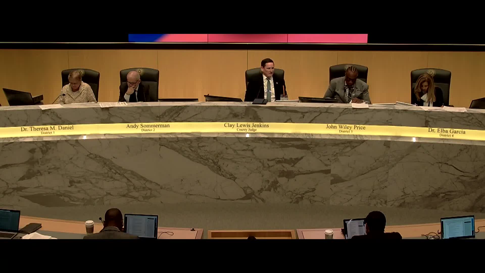 Commissioners discuss FEMA funding and road surplus issues in North Texas meeting