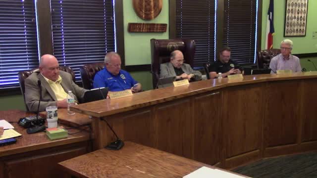 Court session concludes with motion to adjourn by Commissioners Arndt and Snubs