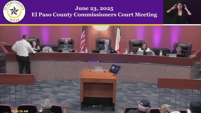 El Paso County honors veterans and Dan Webb for community contributions