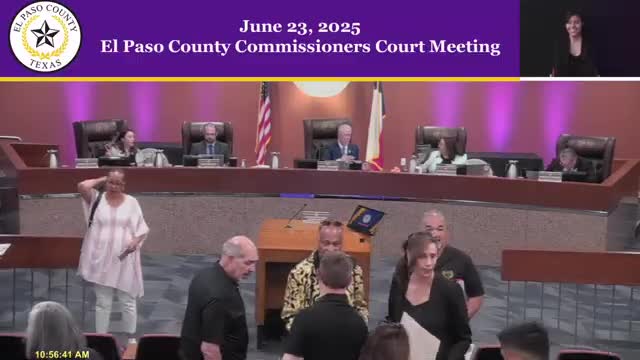 El Paso County honors Justices of the Peace and Constables Association at conference