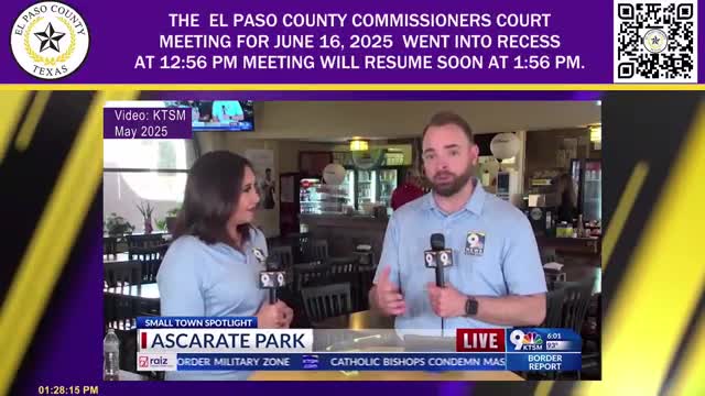El Paso County announces upgrades to Escoeducte Park including new festival area