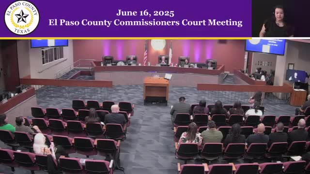 El Paso Commissioners honor Judge Robert S. Anchondo for DWI treatment court achievements