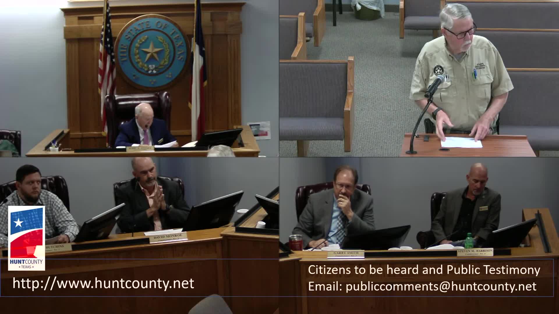 Hunt County discusses hazard mitigation plans and federal funding implications