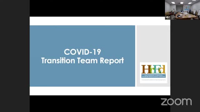 Higher Education Center outlines COVID‑19 protocols, touchless systems and electrostatic disinfection