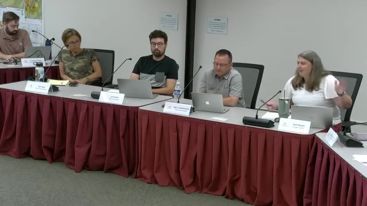 Commission approves multi-tenant light-industrial site at 640 Court Crossing with façade and pedestrian suggestions