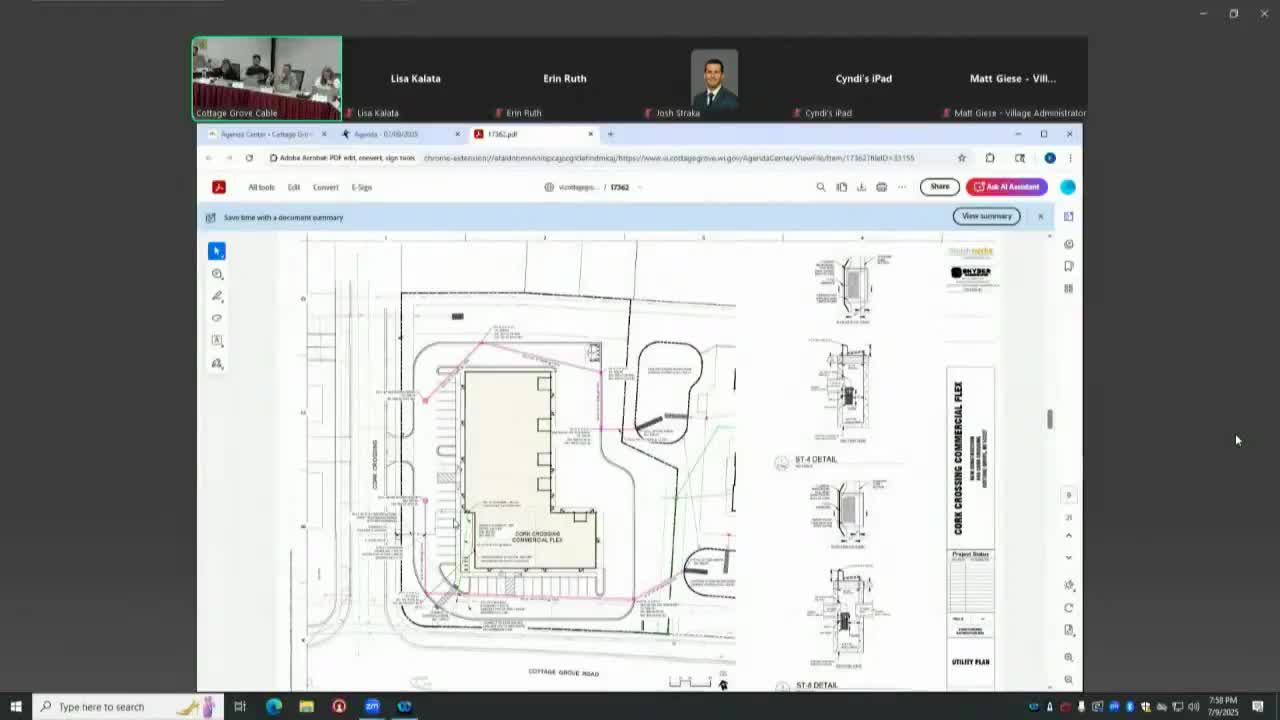 Cottage Grove Council approves site plan for new multi-tenant commercial building