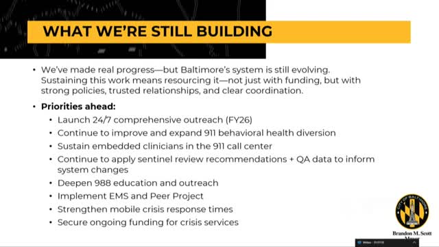 City health officials launch mobile crisis response and EMS peer project initiatives