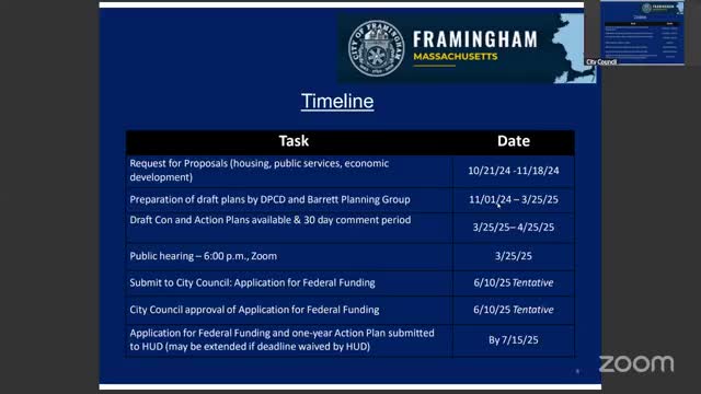 City Council accepts FY2026 CDBG allocation; program list includes micro‑enterprise grants and Fire Station 5 kitchen funds