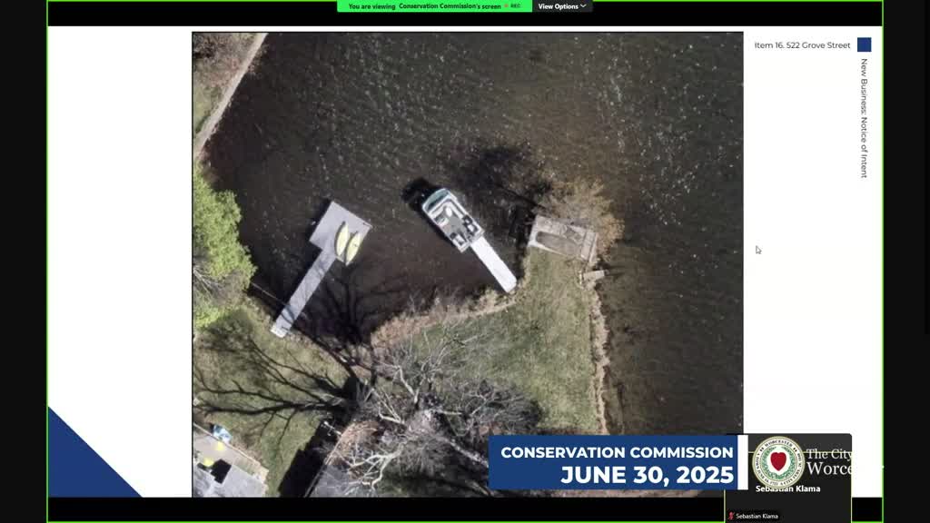 Abutters and staff press developers to reduce runoff before Worcester Conservation Commission continues Renfrew/Inverness hearing