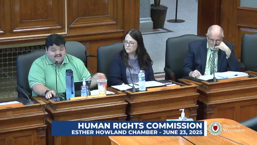 Worcester Human Rights Commission hears community concerns on police reform and response times
