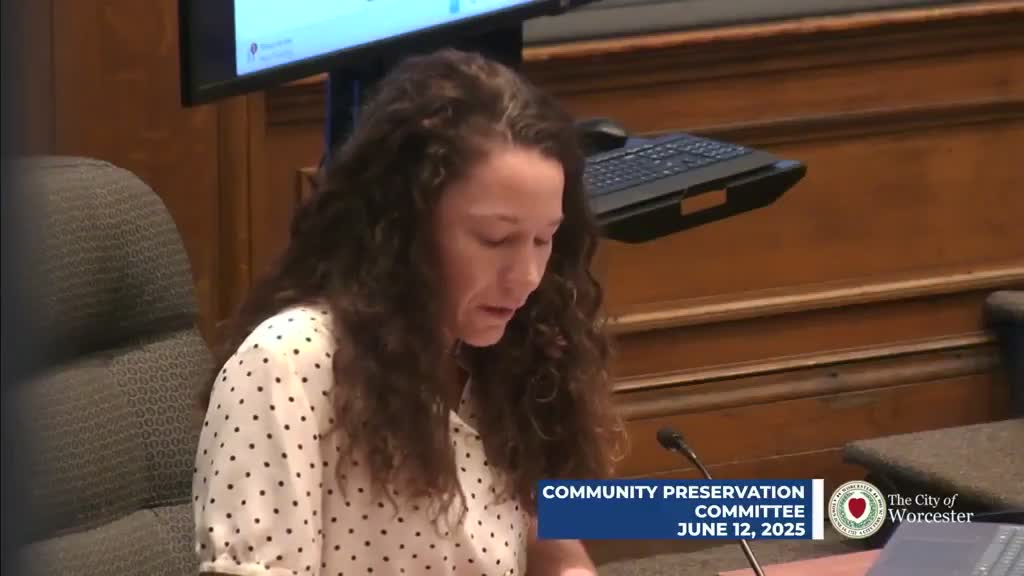 Worcester Affordable Housing Trust seeks $1.5 million in CPA pilot funding to build deeper-affordability units