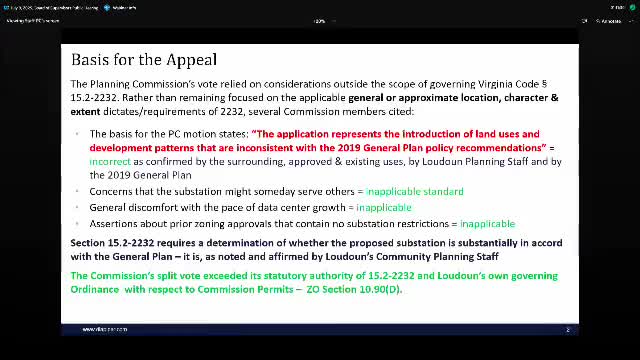 Loudoun County Board reviews proposed substation amid community opposition