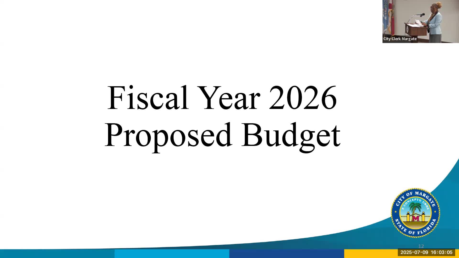 Margate City Council proposes $255M budget with increased public safety funding