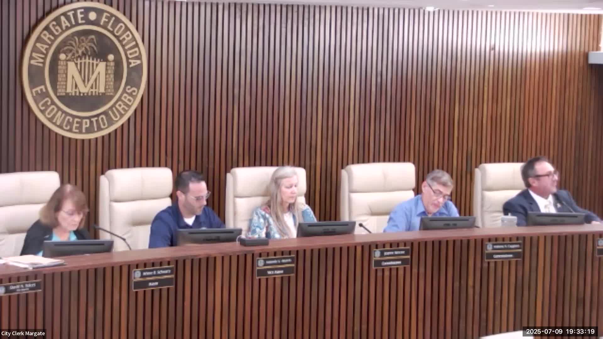 Margate City Council addresses golf course preservation and reports budget stability