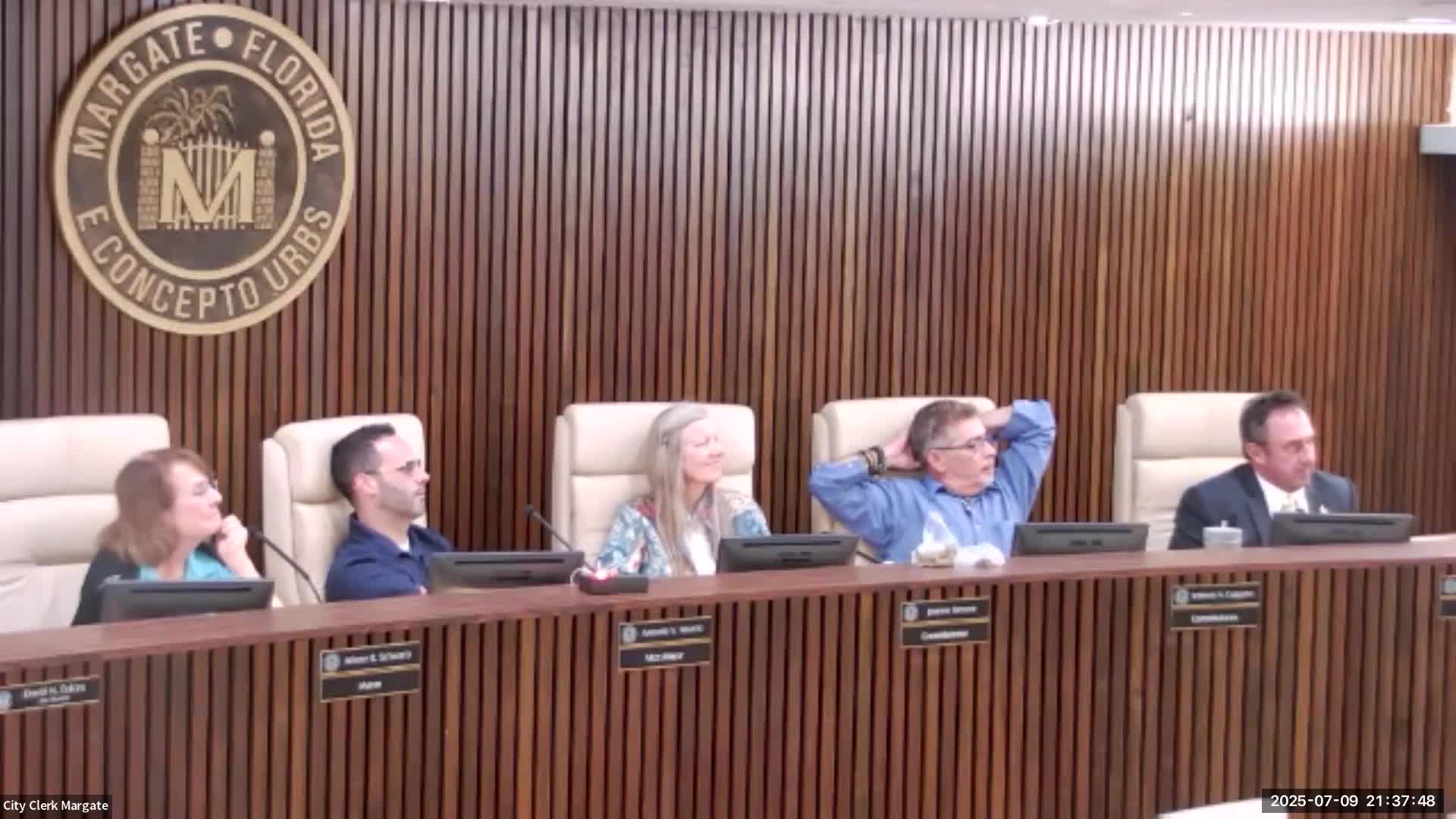 Margate residents debate parking regulations amid neighborhood concerns