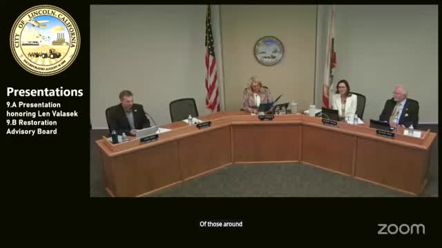 Lincoln Council recognizes community contributions and announces remediation meeting plans