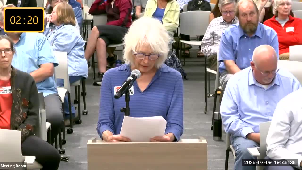 Corvallis residents urge planning commission to deny landfill expansion proposal