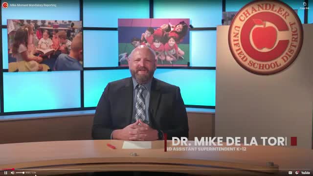 Chandler Unified School District updates mandatory reporting policies and welcomes new principal