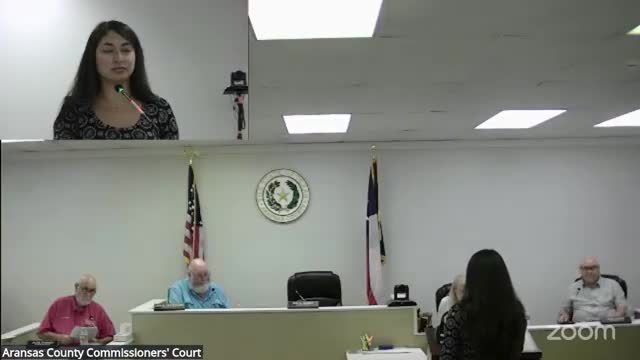 Aransas County commissioners approve budget and celebrate successful community events