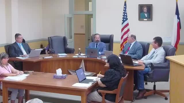 Beeville Commissioners Set Public Hearings for Speed Limit Signs on Bronco and Wade Ridge