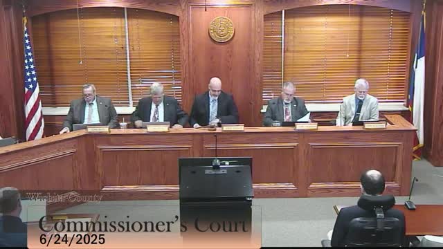 Wichita County Commissioners Court opens with prayer and public comment reminder