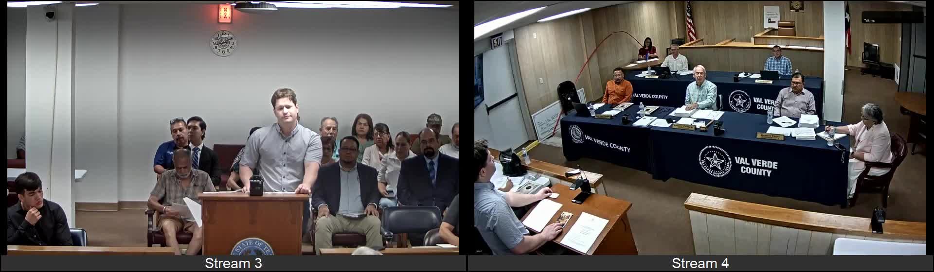 Del Rio County discusses sidewalk safety project and fiscal report with community input