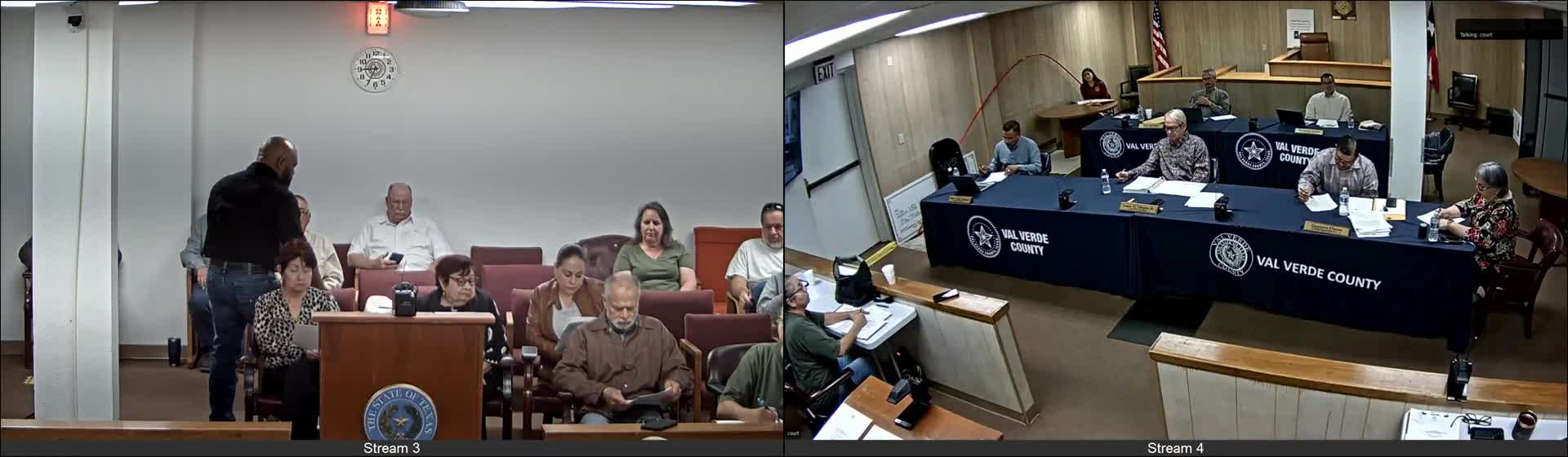 Val Verde County Commissioners approve fire station funding and IT overtime pay