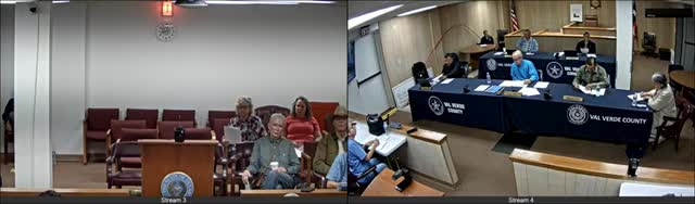 Val Verde County Commission discusses opposition to 765 kilovolt transmission line proposal