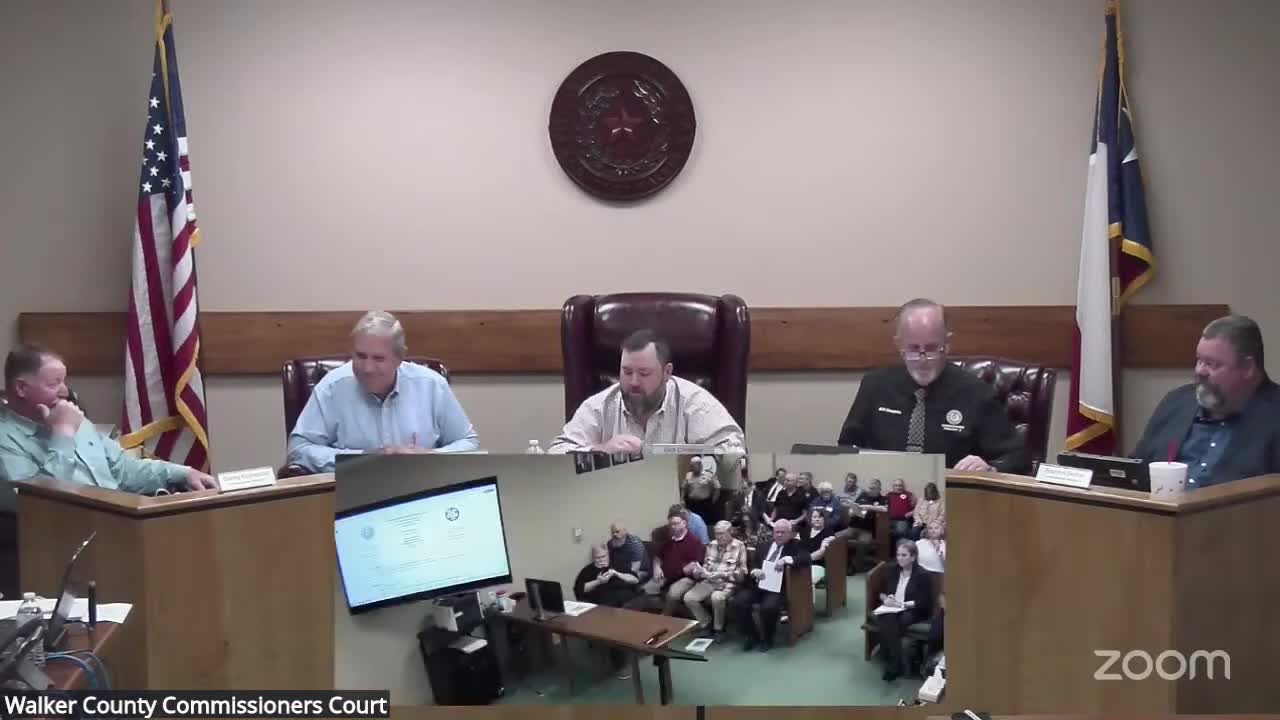 Walker County Commissioners Court proclaims March 2025 American Red Cross Month