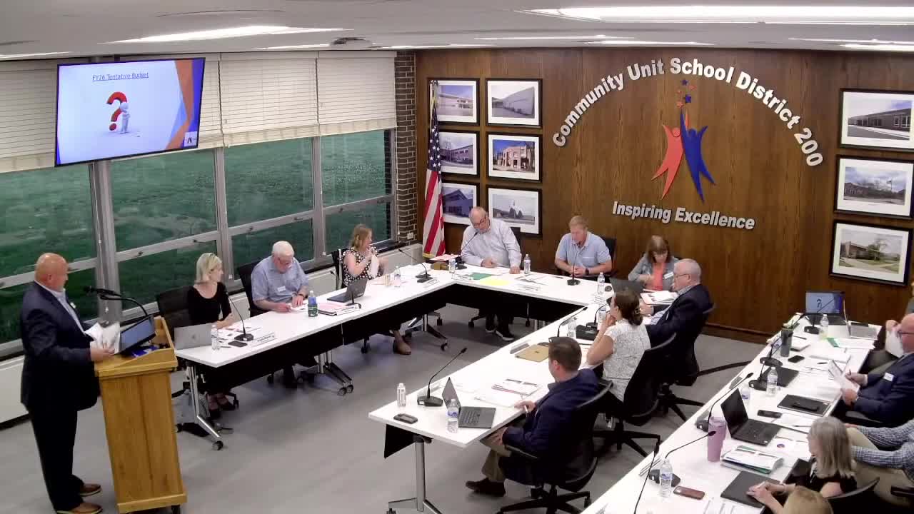 Wheaton School Board sets public hearing for 2026 tentative budget approval