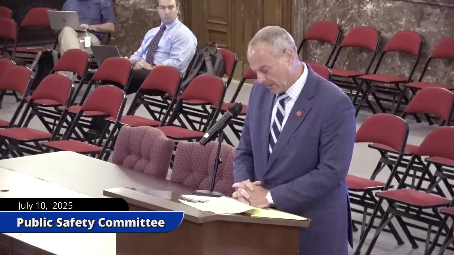 Alderman Oldenburg advocates legislation for vulnerable detainees in local law
