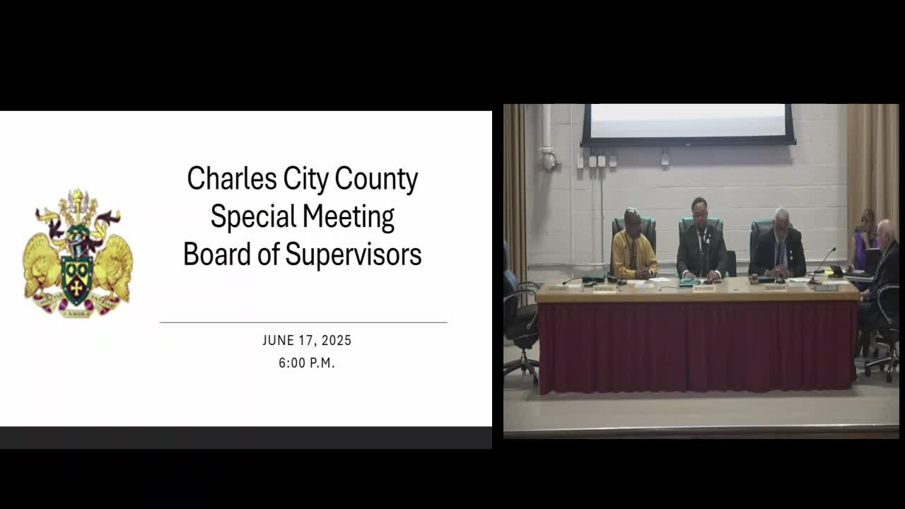 Charles City County Board appoints Keith C. Rogers Jr. as new county administrator
