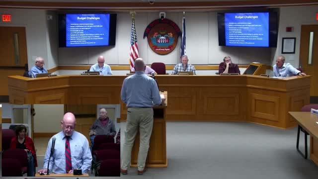 Carroll County discusses budget pressures and upcoming school projects at meeting