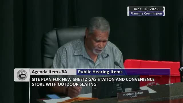 Warren planning commission approves Sheetz site plan at 12 Mile and Dequindre amid heavy public opposition